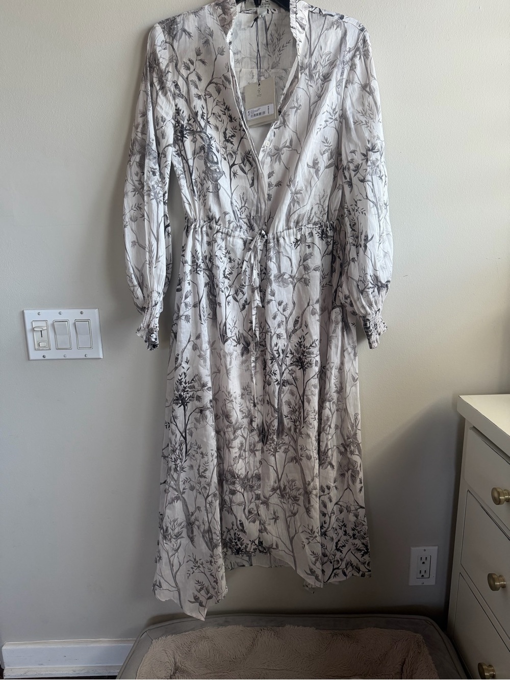 AllSaints Maxi Dress with slip NWT